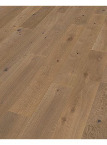 Thede Witte Oak XL Knotty Brushed Smoked White Oiled