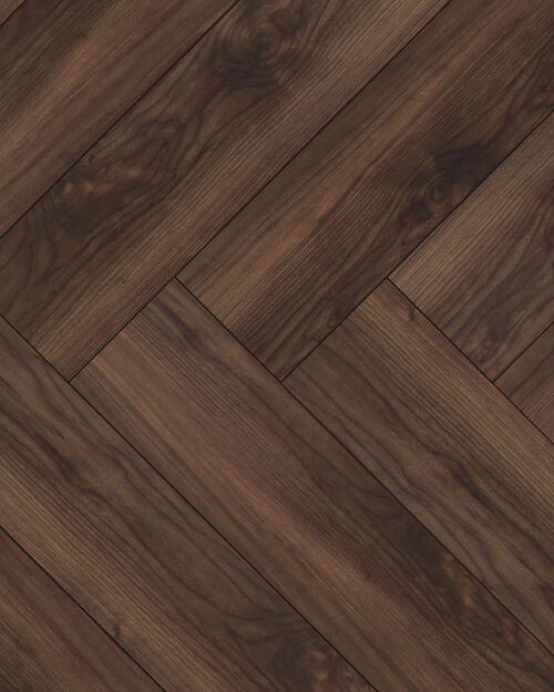 Alsafloor Herringbone 12mm Chocolate Walnut