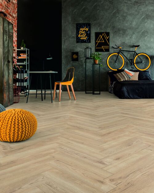 Kronotex Herringbone 3678 Toulouse Oak