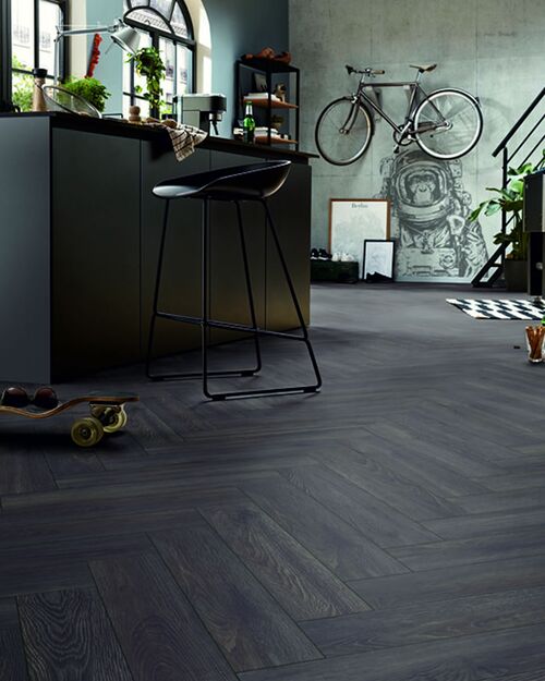 Kronotex Herringbone 6010 Black Oak