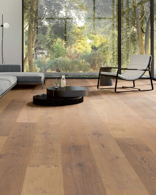 Thede Witte Oak XL Knotty Brushed White Oiled