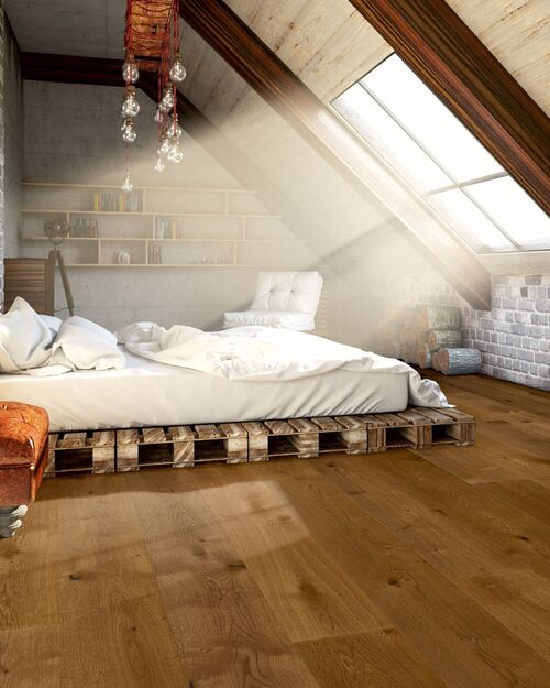 Thede Witte Oak XL Knotty Brushed Smoked Oiled