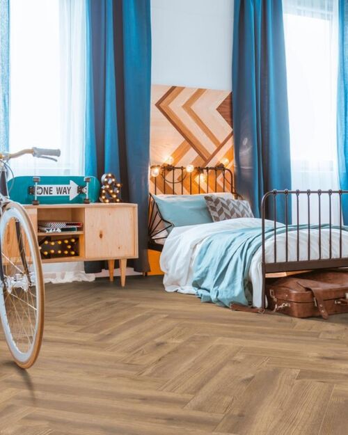 Kronotex Pettersson Nature Oak Balıksırtı Laminat Parke
