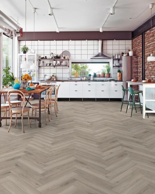 Kronotex Silver Oak Balıksırtı Laminat Parke