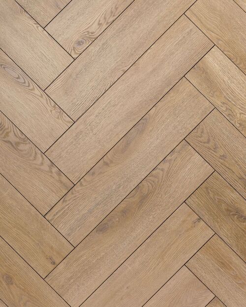 Alsafloor 12mm Praline Oak Balıksırtı Laminat Parke