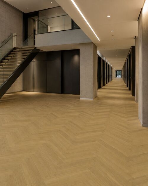 Bella Floor Oak Cappucino Balıksırtı Laminat Parke