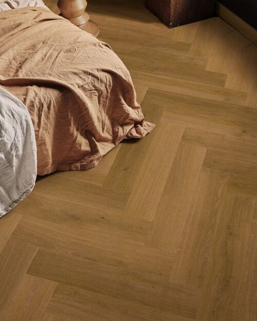 Pergo Smoked Amber Oak Balıksırtı Laminat Parke
